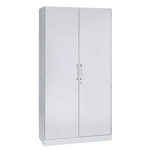 CP Stahlschrank C 3000 Asisto 141002-000+141002-710 verkehrsweiß 100,0 x 43,5 x 198,0 cm, aufgebaut