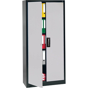 CP Stahlschrank C 2000 Acurado 9260-000 anthrazit, weißaluminium 93,0 x 40,0 x 195,0 cm, aufgebaut