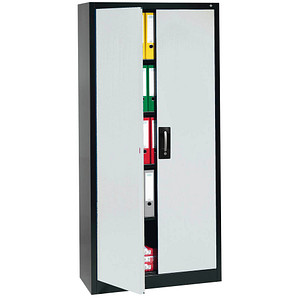 CP Stahlschrank C 2000 Acurado 9260-000 lichtgrau, anthrazit 93,0 x 40,0 x 195,0 cm, aufgebaut
