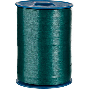 PRÄSENT Geschenkband AMERICA matt tannengrün 10,0 mm x 250,0 m