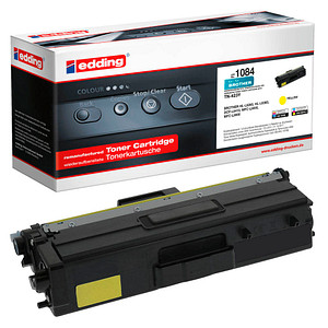 Edding Toner 1084 ersetzt Brother TN-423Y, gelb, für ca. 4.000 Seiten