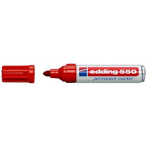 EDDING Permanent-Marker Edding 4-550002 Rot Rundform 3 - 4 mm 1 St.