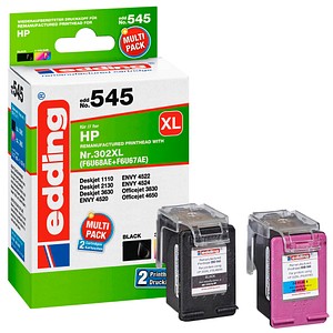 EDDING Tin.ers.HP 302XL BK+Co. (18-545)