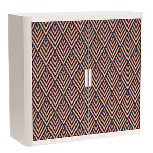 PAPERFLOW easyOffice Classic Chic Rollladenschrank 62384 1 Fachboden 110,0 x 41,5 x 104,0 cm