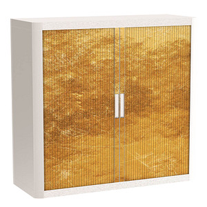 PAPERFLOW easyOffice Classic Chic Rollladenschrank 61392 1 Fachboden 110,0 x 41,5 x 104,0 cm