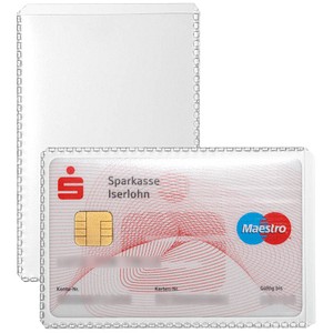 DURABLE Ausweishülle, Schutzhülle 2136 Folie 86 x 54 mm (B x H) Transparent 213