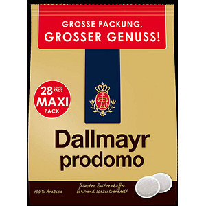 Dallmayr prodomo Kaffeepads 28 Pads