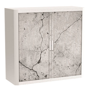 PAPERFLOW easyOffice Industrial Rollladenschrank 61820 1 Fachboden 110,0 x 41,5 x 104,0 cm