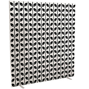 PAPERFLOW Trennwand easyScreen Black & White 60579 bunt 160,0 x 173,4 cm