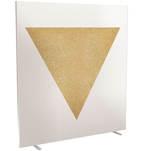 PAPERFLOW Trennwand easyScreen Classic Chic 61359 bunt 160,0 x 173,4 cm