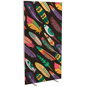 PAPERFLOW Trennwand easyScreen Colour, 60133 bunt 94,0 x 173,4 cm