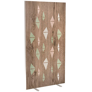 PAPERFLOW Trennwand easyScreen Colour, 61573 bunt 94,0 x 173,4 cm