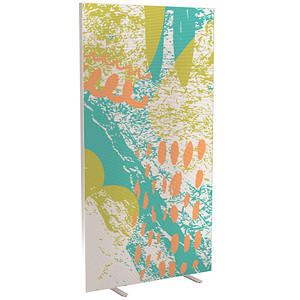PAPERFLOW Trennwand easyScreen Colour, 61071 bunt 94,0 x 173,4 cm