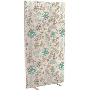 PAPERFLOW Trennwand easyScreen Garden Factory, 60197 bunt 94,0 x 173,4 cm