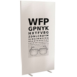 PAPERFLOW Trennwand easyScreen Business, 61227 bunt 94,0 x 173,4 cm
