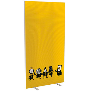 PAPERFLOW Trennwand easyScreen Business, 62257 bunt 94,0 x 173,4 cm