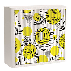 PAPERFLOW easyOffice Business Rollladenschrank 62240 2 Fachböden 110,0 x 41,5 x 104,0 cm