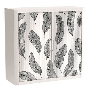 PAPERFLOW easyOffice Business Rollladenschrank 60356 2 Fachböden 110,0 x 41,5 x 104,0 cm