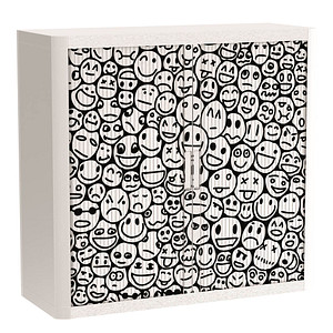 PAPERFLOW easyOffice Business Rollladenschrank 62288 2 Fachböden 110,0 x 41,5 x 104,0 cm