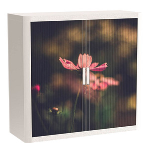 PAPERFLOW easyOffice Garden Factory Rollladenschrank 61118 2 Fachböden 110,0 x 41,5 x 104,0 cm