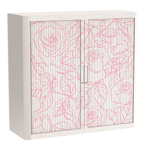 PAPERFLOW easyOffice Garden Factory Rollladenschrank 60308 2 Fachböden 110,0 x 41,5 x 104,0 cm