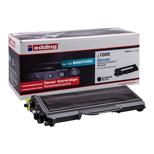 EDDING Toner ersetzt Brother TN-2120 Kompatibel Schwarz 2600 Seiten EDD-1000