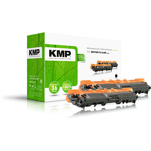 KMP Doublepack B T57D 2er Pack Schwarz Tonerpatrone