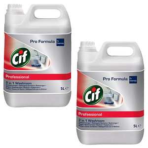 Cif Professional 2in1 Badreiniger 2x 5,0 l