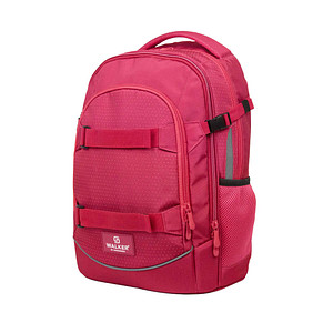 Walker Schulrucksack Fame 2.0 Kunstfaser rot