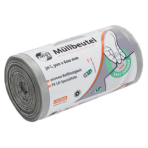 DEISS Müllbeutel 30,0 l grau 14 µm, 50 St.