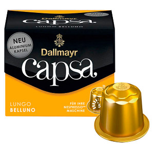 Dallmayr Capsa LUNGO BELLUNO Kaffeekapseln 10 Portionen