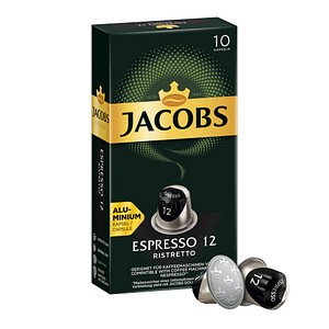 JACOBS ESPRESSO RISTRETTO Kaffeekapseln 10 Portionen