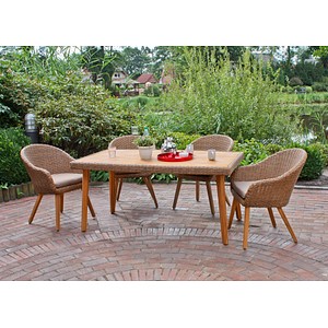 Garden Pleasure Sitzgruppe Carson braun