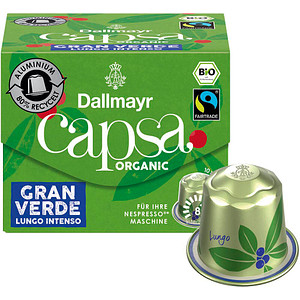 Dallmayr Capsa Gran Verde Lungo Intenso Kaffeekapseln 10 Portionen