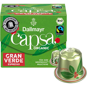 Dallmayr Capsa Gran Verde Espresso Kaffeekapseln 10 Portionen