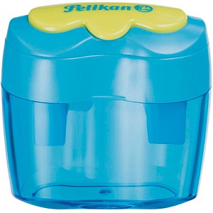 PELIKAN Doppeldosenanspitzer Flower AF blau