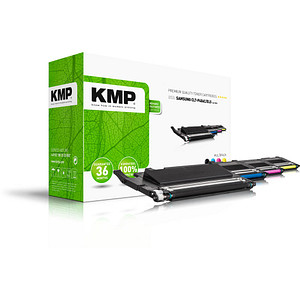 KMP MULTIPACK SA T53V 4er Pack Schwarz, Gelb, Cyan, Magenta Tonerpatrone