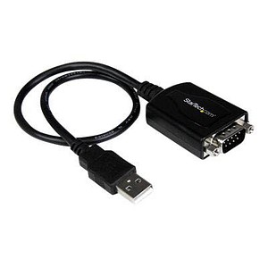 StarTech.com USB 2.0 A/RS232, DB9 Konverter Adapter ICUSB232PRO 0,3 m schwarz