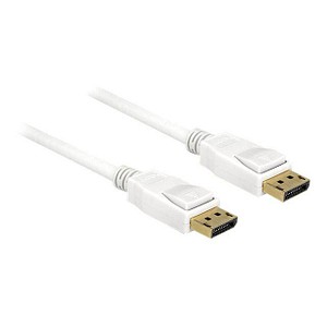 DisplayPort Stecker 3 m weiß 4K