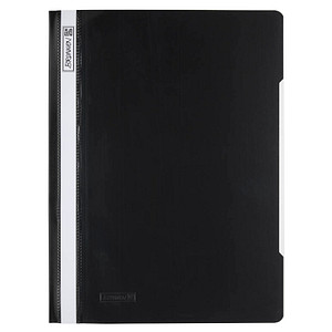 BRUNNEN Schnellhefter Kunststoff schwarz DIN A4 überbreit