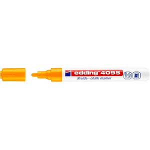 EDDING 4095. Schreibfarben: Orange, Produktfarbe: Weiß, Gehäusematerial: Kunsts