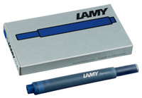 LAMY T10 Tintenpatronen für Füller blau/schwarz 5 St.