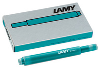 LAMY T10 Tintenpatronen für Füller türkis 5 St.
