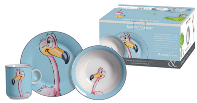 Ritzenhoff & Breker Geschirr-Set HAPPY ZOO FLO