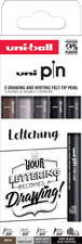 uni-ball Fineliner PIN ASP012, 5er Set