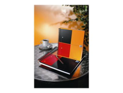 HAMELIN Oxford Collegeblock 100103664 Grau, Orange, Rot DIN A4+ kariert Anzahl 