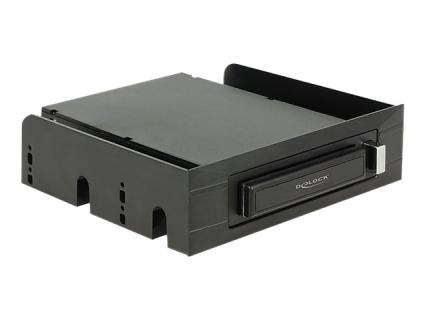 DELOCK Wechselrahmen Delock 1x 2,5" SATA HDD in 3.5" oder 5.25" Sch