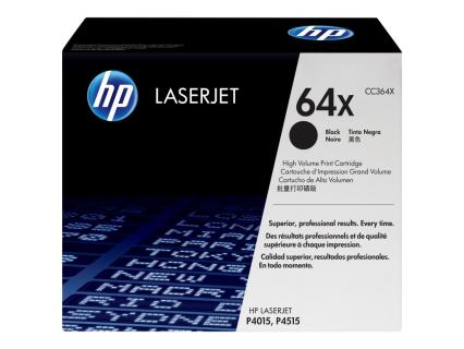 HP 64X Schwarz LaserJet Tonerpatrone (CC364X)