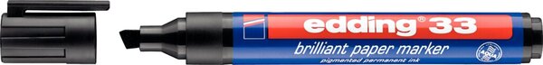 Brilliant Paper Marker 33, schwarz 