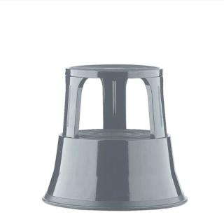 Rollhocker40cm hoch, grau 